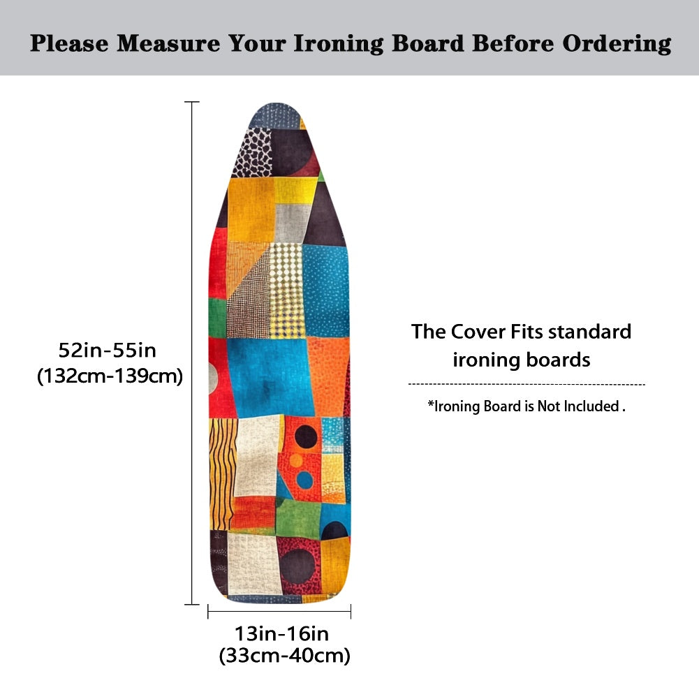 Ironing Board Cover - Velvet's View - Elegant Adinkra-Inspired Fabric Collection