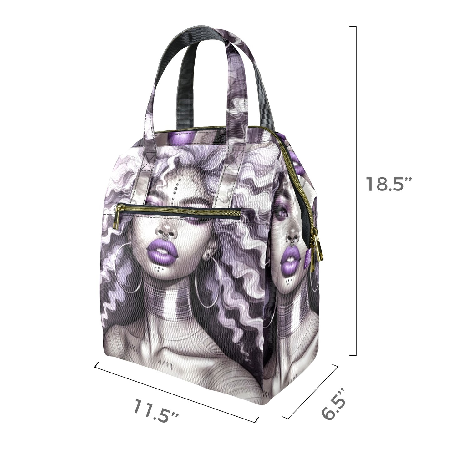 Ethereal Enchantment Collection: Portable Lunch Bag (Model 1743) - #2011