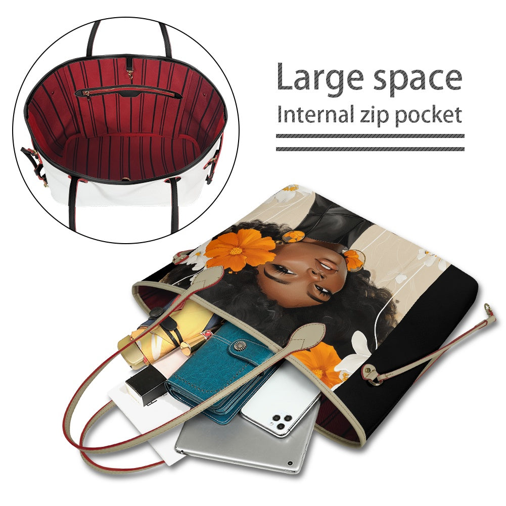 Blooming Radiance Collection - Women PU Leather Handbags - #2013