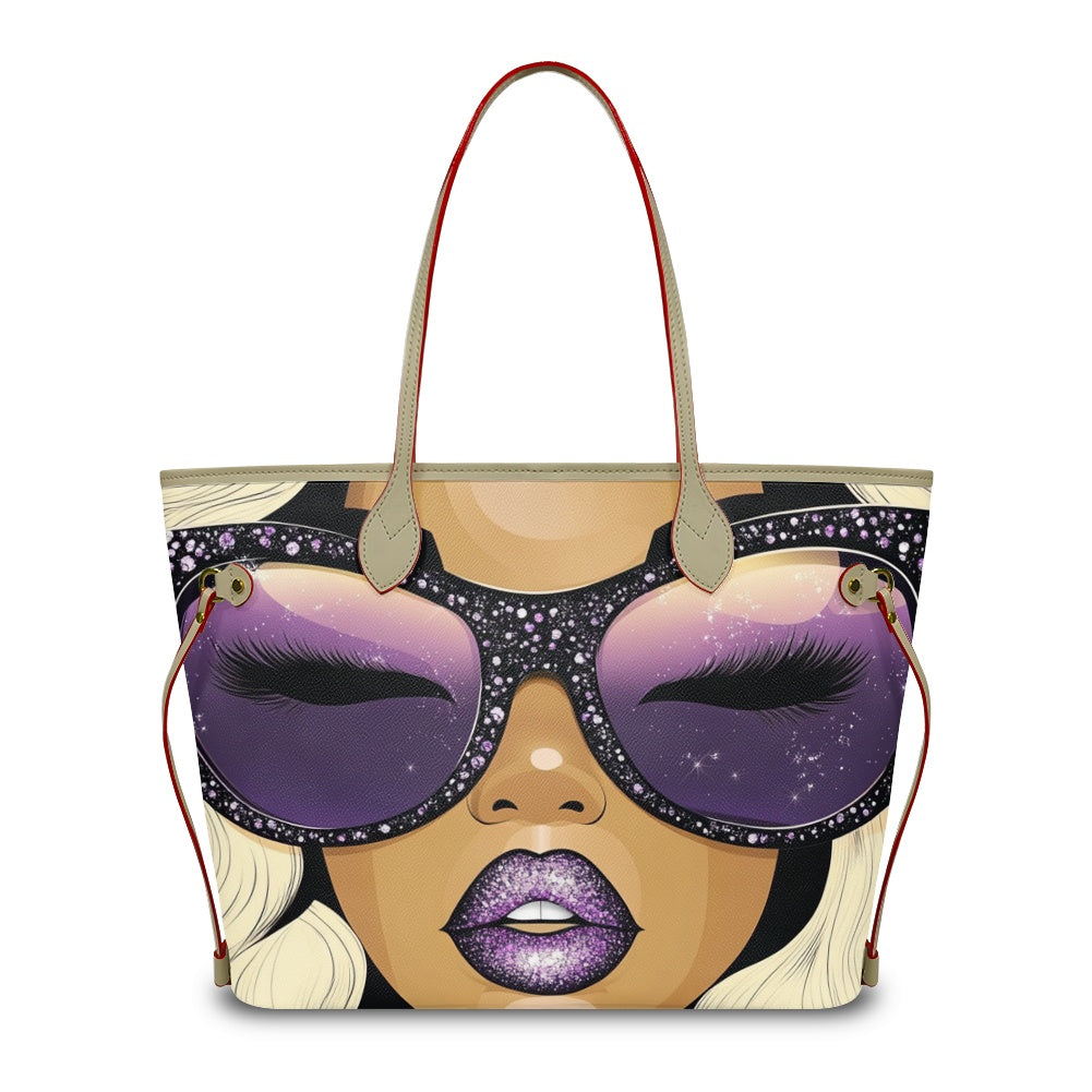 Shades of Velvet Collection - Women PU Leather Handbags - #2012