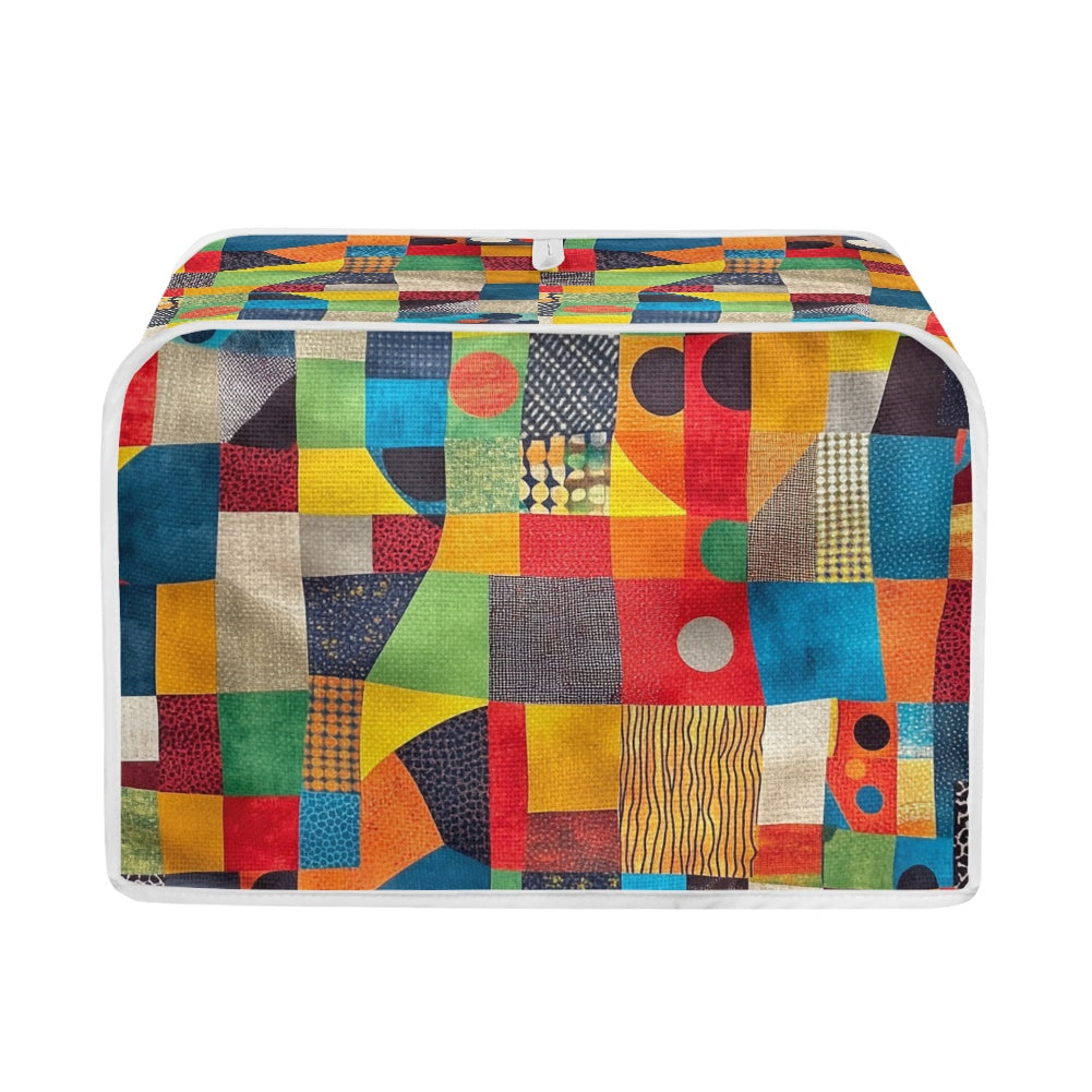 Elegant Adinkra-Inspired Fabric Collection -Toaster Cover - #2014