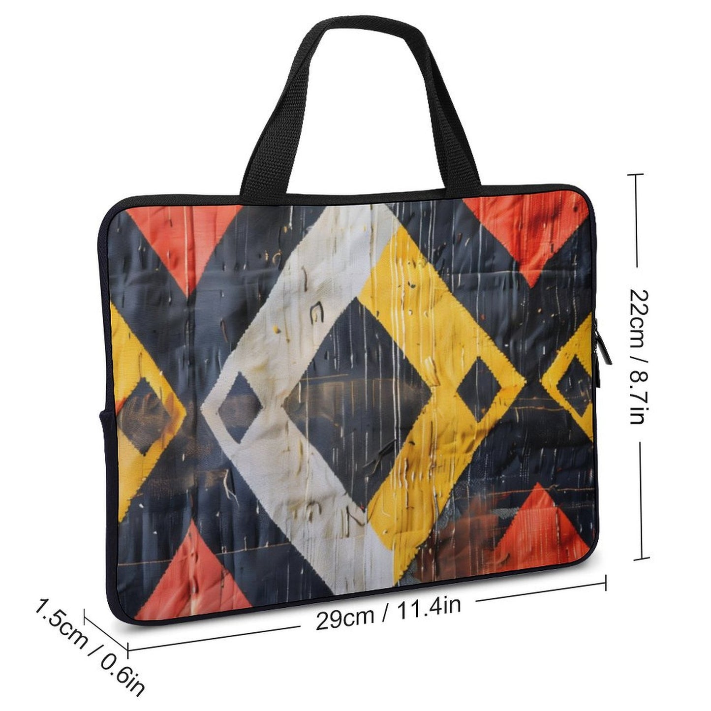 Laptop Bag - Black Girl Art - Velvet’s View - Artistic Laptop Covers Collection - Laptop Bag (Multiple Sizes) #2059