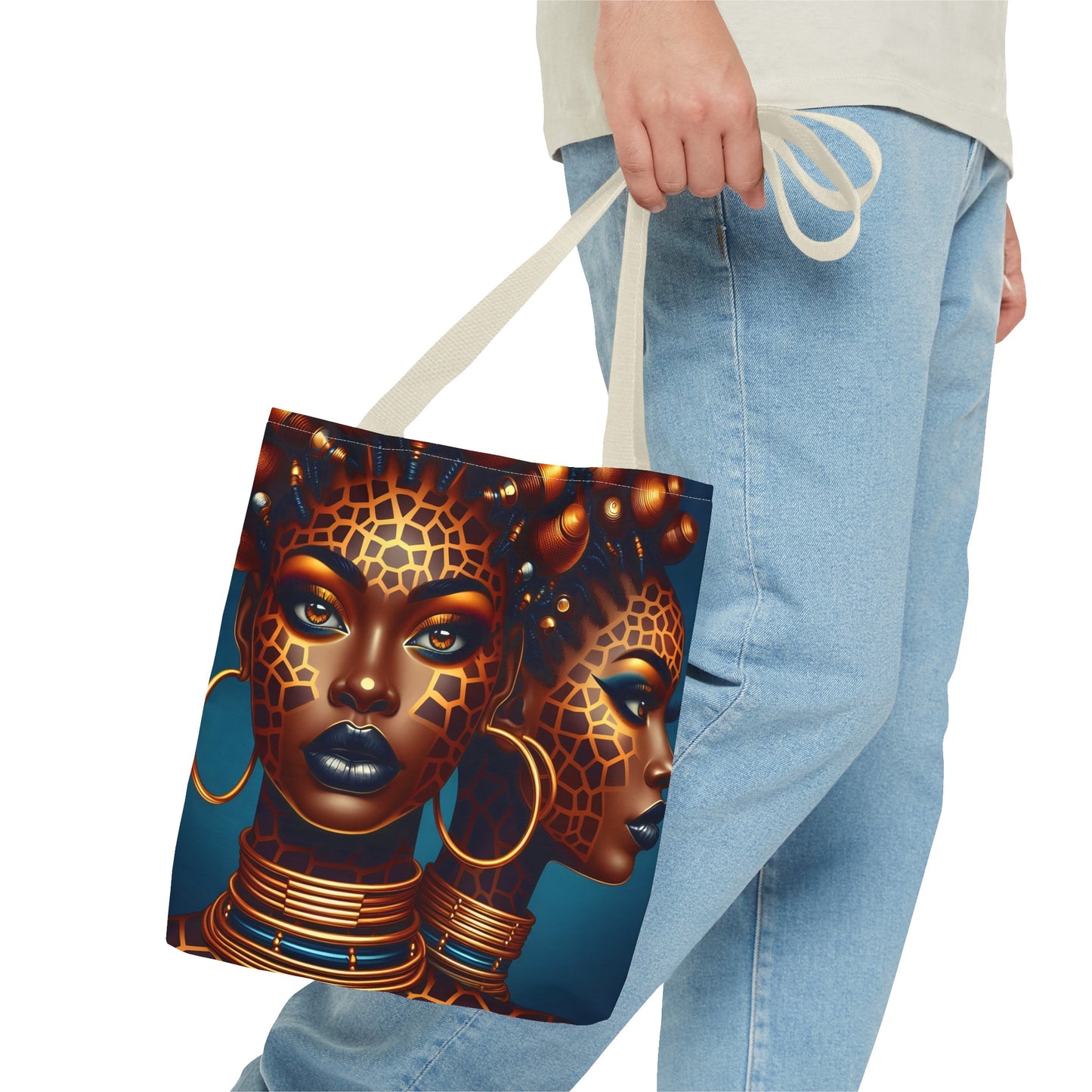 Regal Radiance Tote Bag Collection (AOP) - #2013