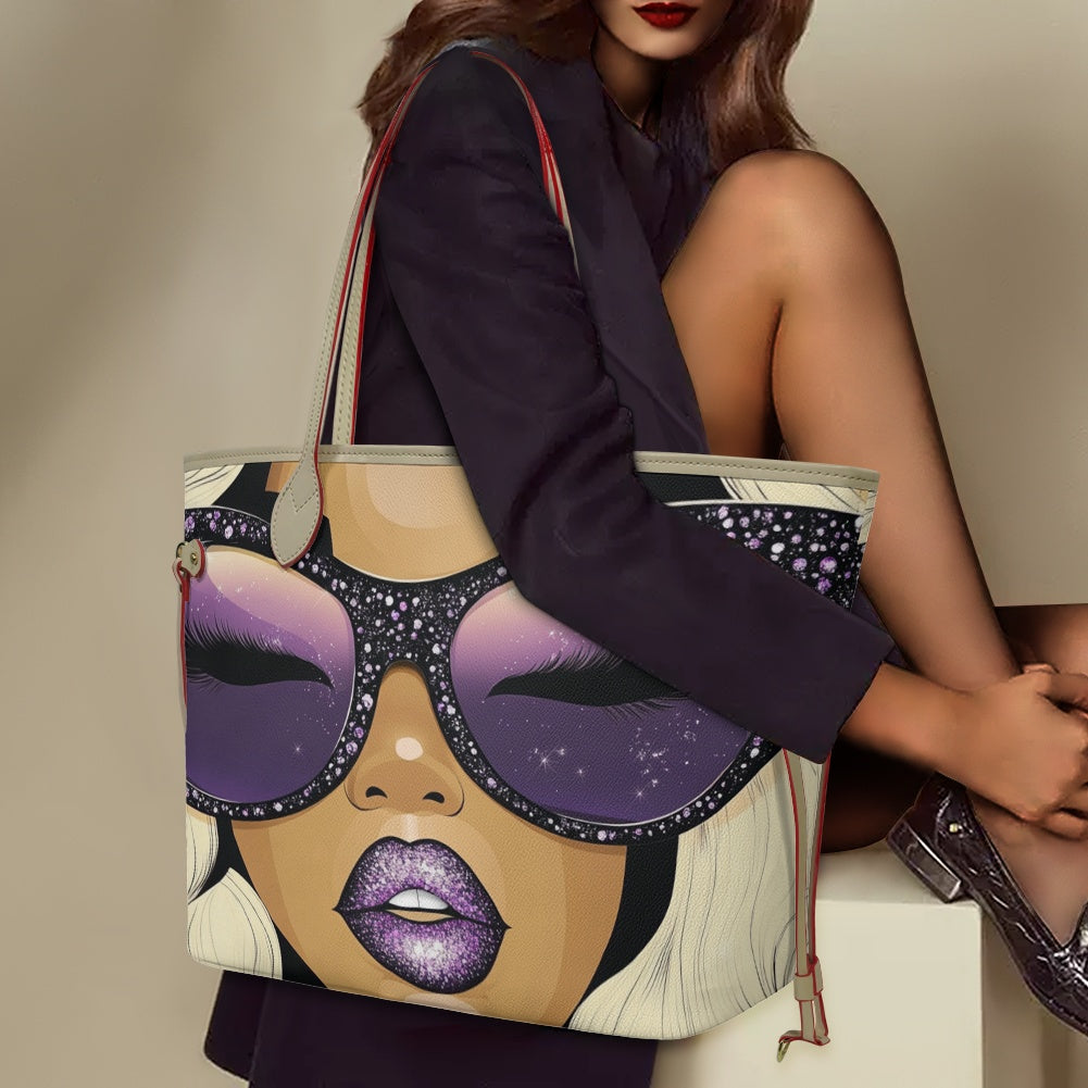 Shades of Velvet Collection - Women PU Leather Handbags - #2012