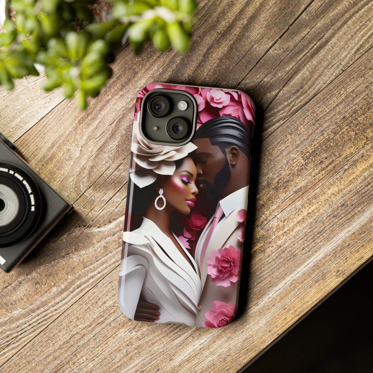 Tough Phone Cases - Black Girl Art - Velvet's