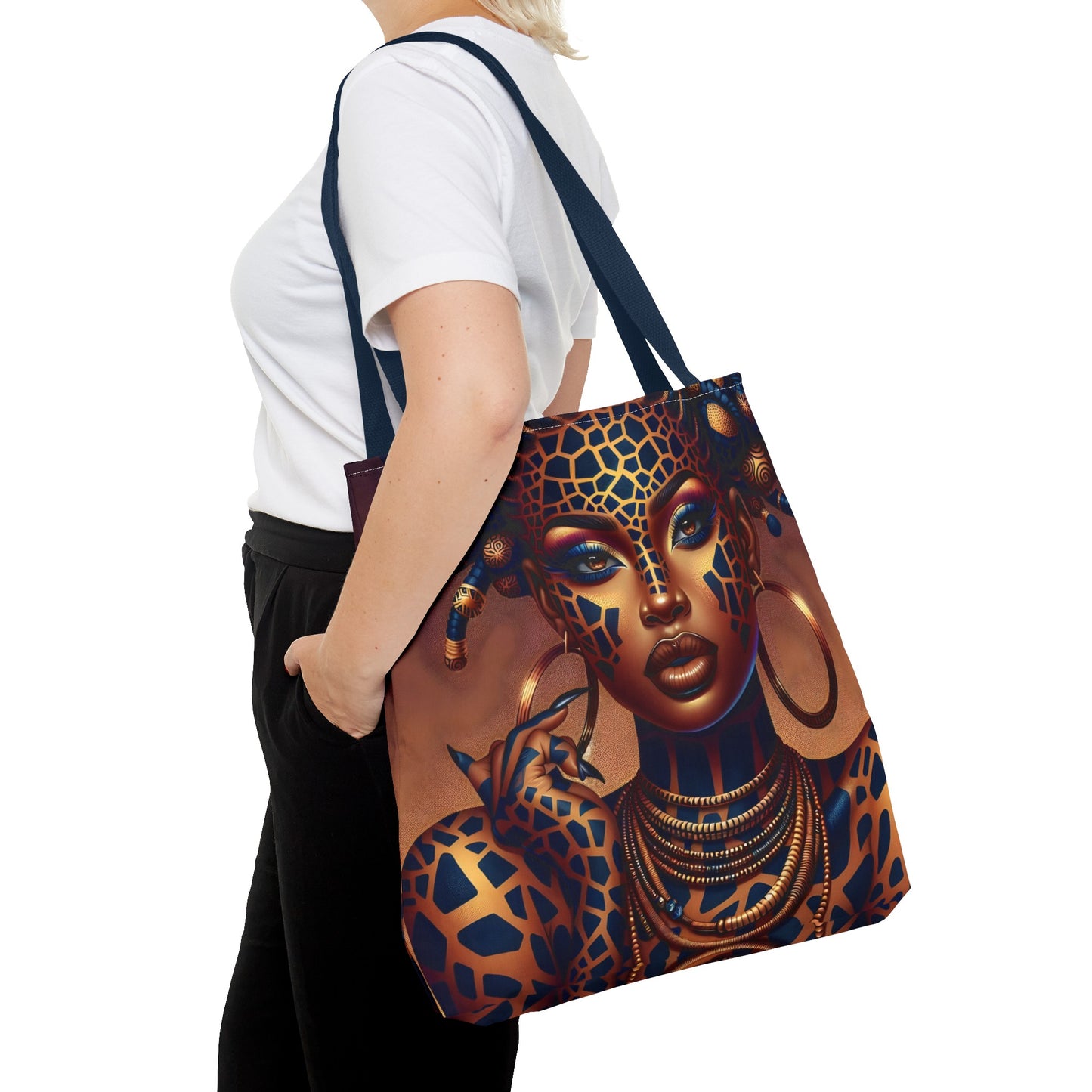Regal Radiance Tote Bag Collection (AOP) - #2012