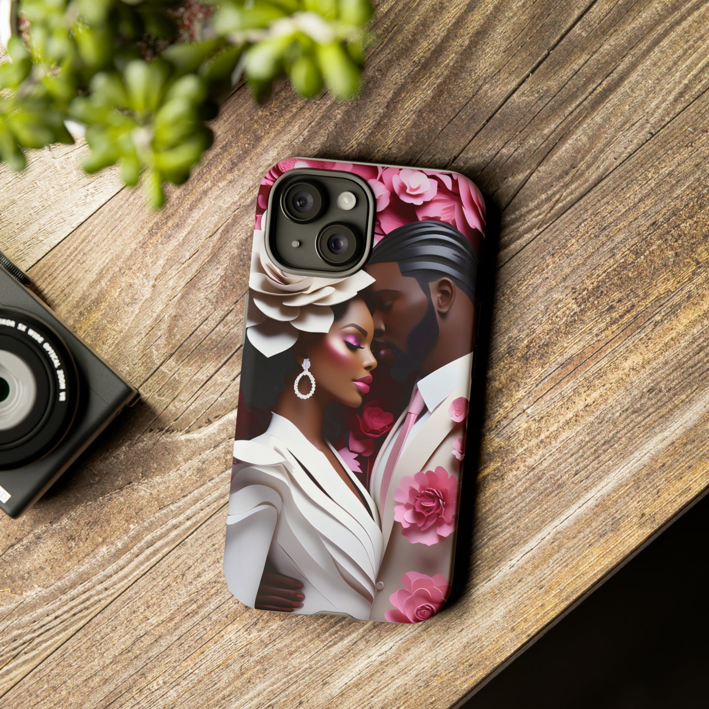 Tough Phone Cases - Black Girl Art - Velvet's