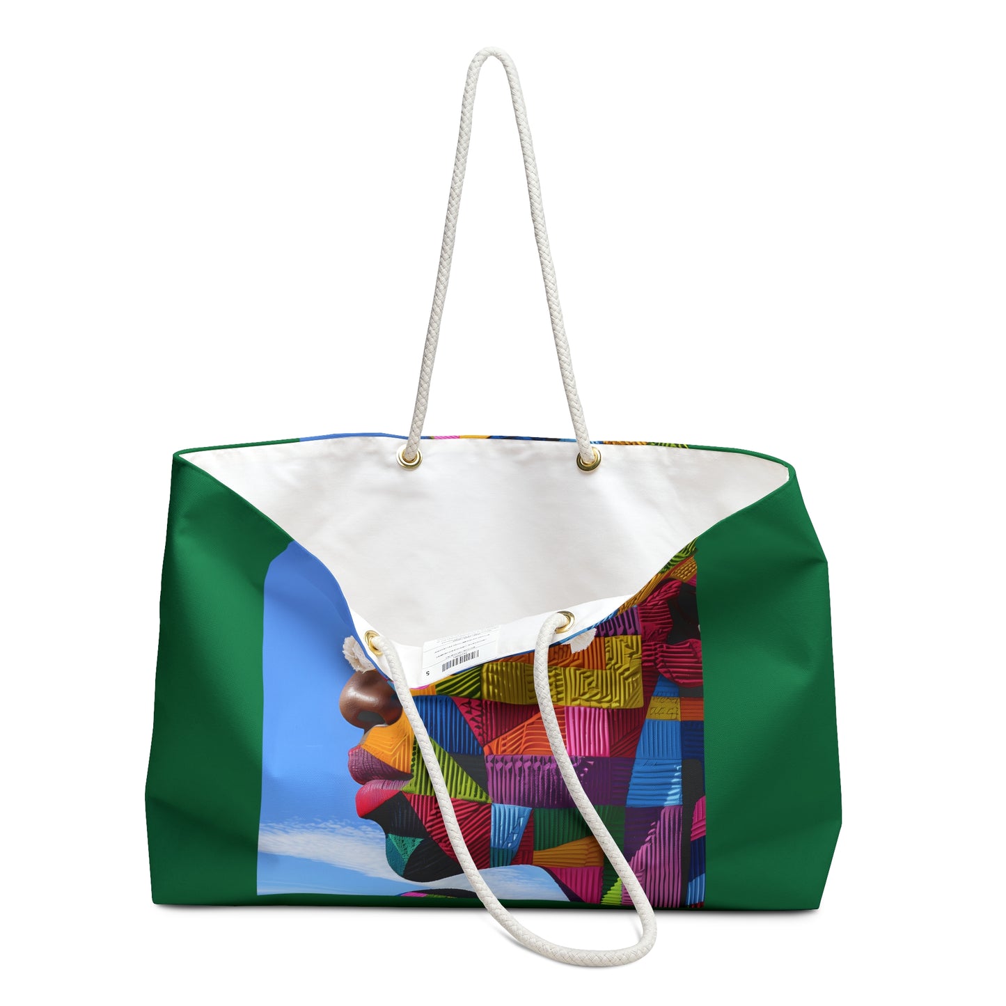 Weekender Bag - Afro Chic: A Celebration of Vibrant Elegance - #2020
