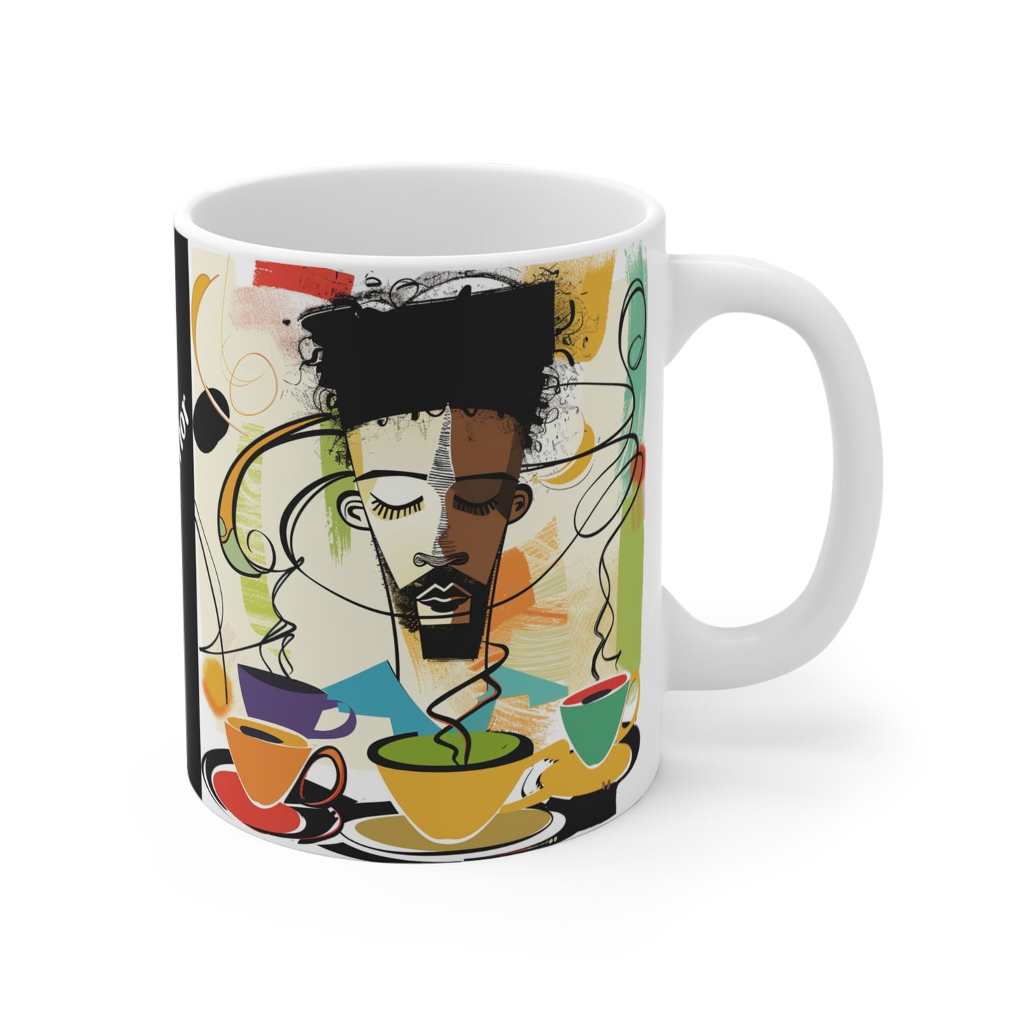 Caffeine Dreams: Vibrant Expressions Collection - Mug Collection - #2011