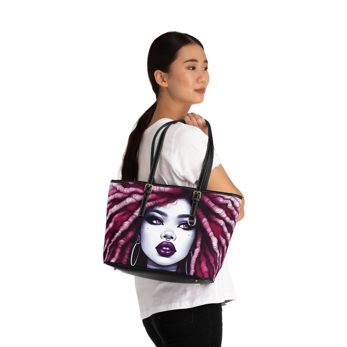 Ethereal Enchantment: Digital Art Collection - PU Leather Shoulder Bag - #2018