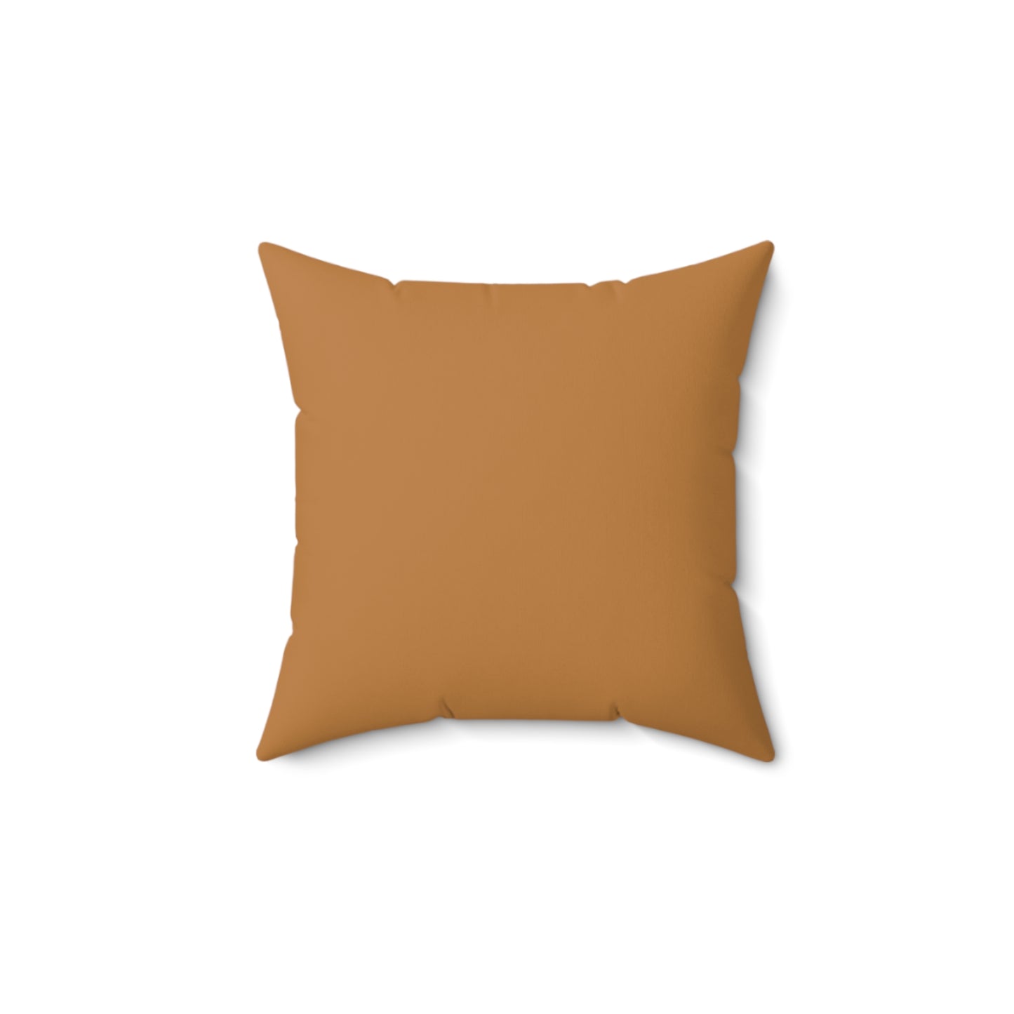Spun Polyester Square Pillow - Black Girl Art - Velvet's View - Floral Whispers Collection -