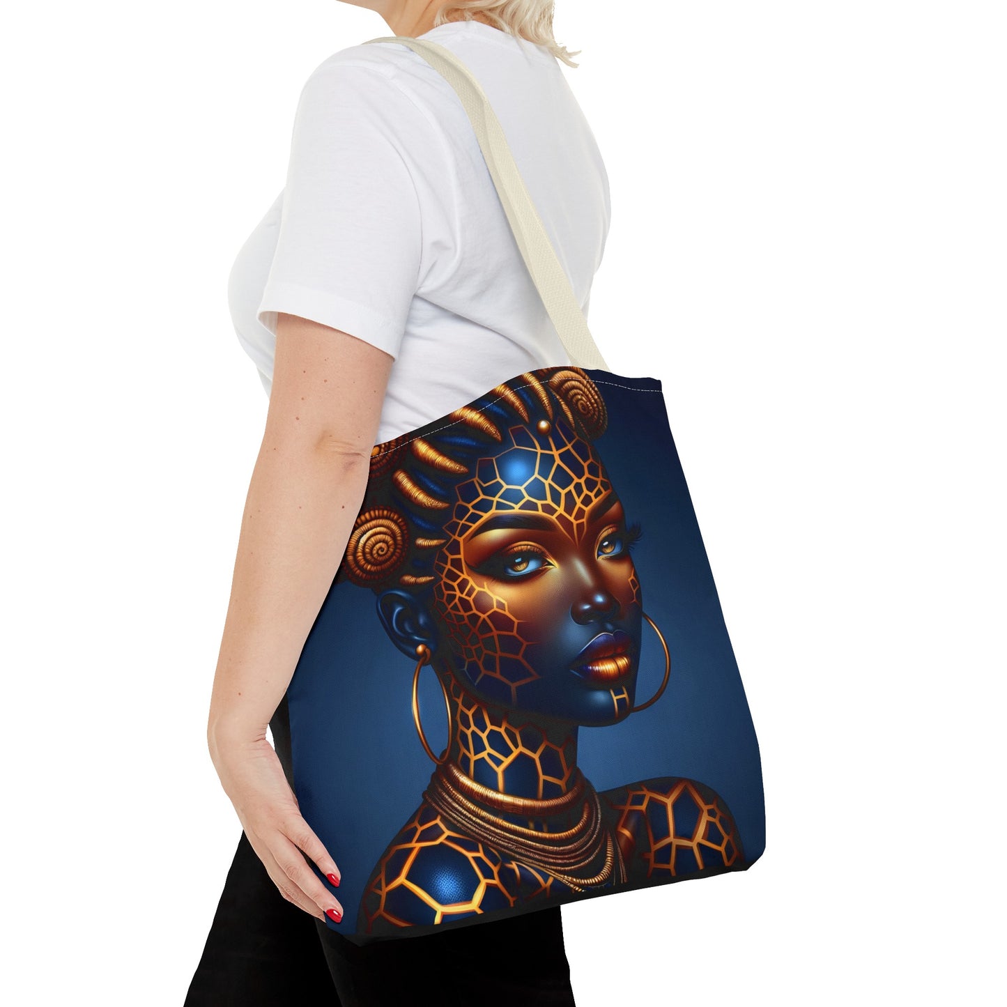 Regal Radiance Tote Bag Collection (AOP) - #2016