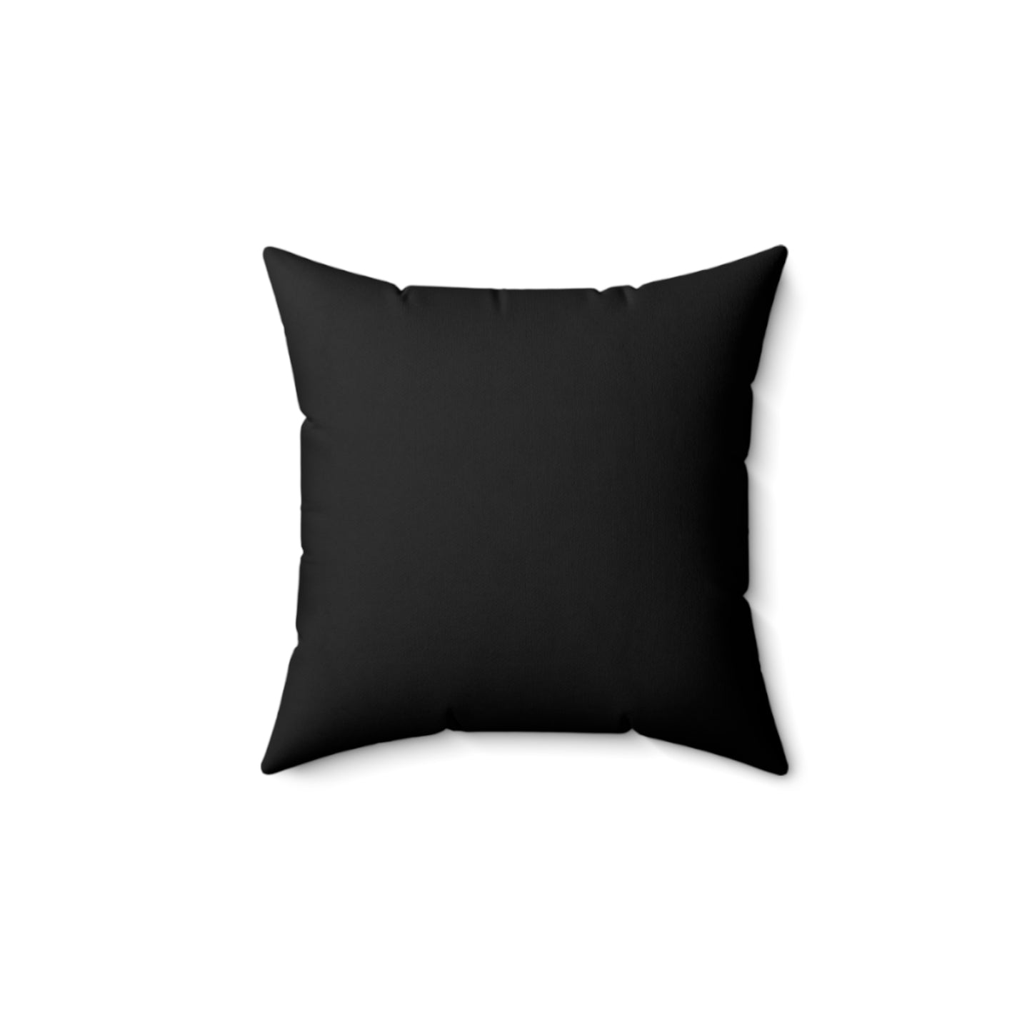 Spun Polyester Square Pillow - Black Girl Art - Velvet's View - Tribal Harmony - Red and Black Tribal Patterns –