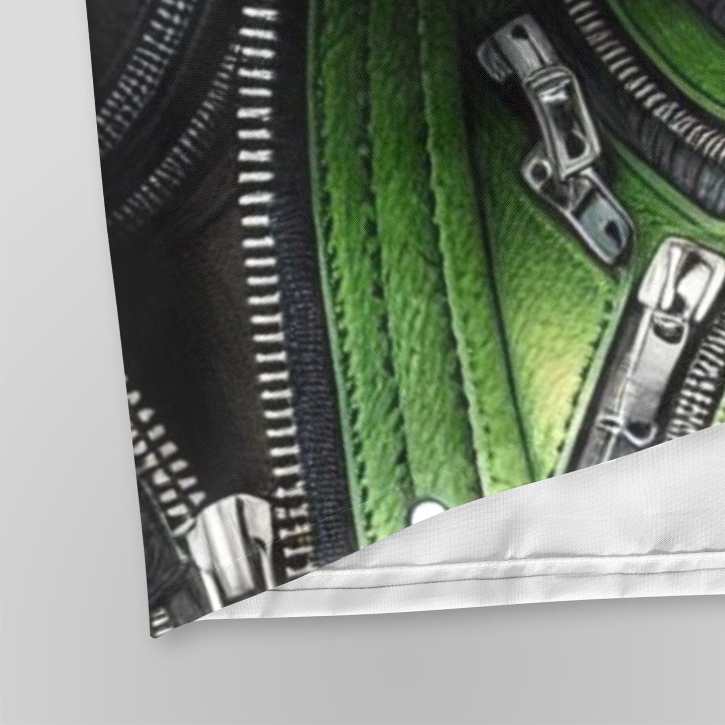 Shower Curtain - Velvet's View - Mechanical Muse - The Fusion of Fashion and Futurism - 72"x84" 1609