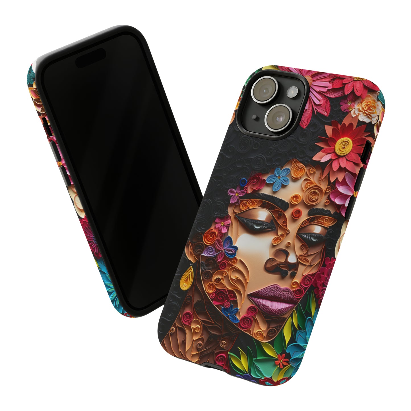 Tough Phone Cases - Black Girl Art - Velvet's