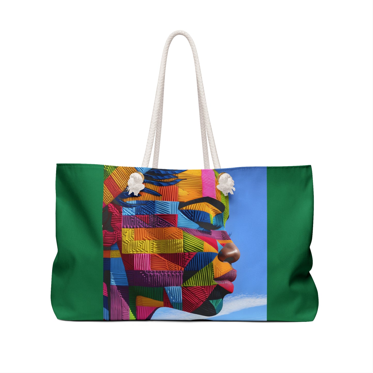 Weekender Bag - Afro Chic: A Celebration of Vibrant Elegance - #2020