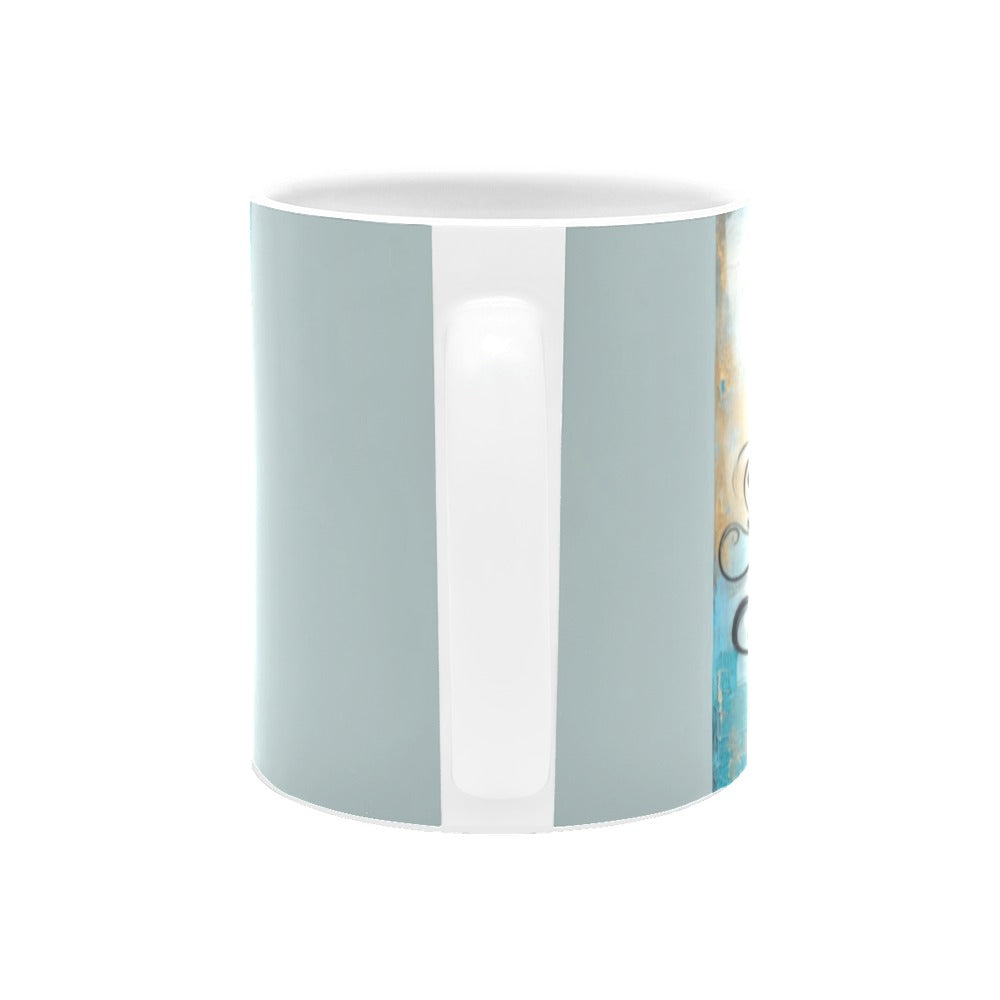 Bold & Beautiful: Afrocentric Digital Art Collection - White Mug(11OZ) - #2012