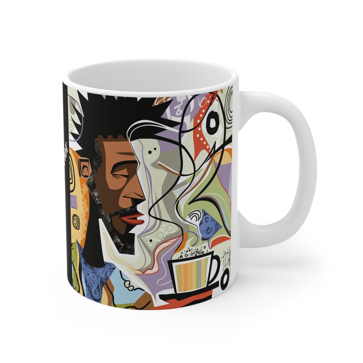 Caffeine Dreams: Vibrant Expressions Collection - Mug Collection - #2014