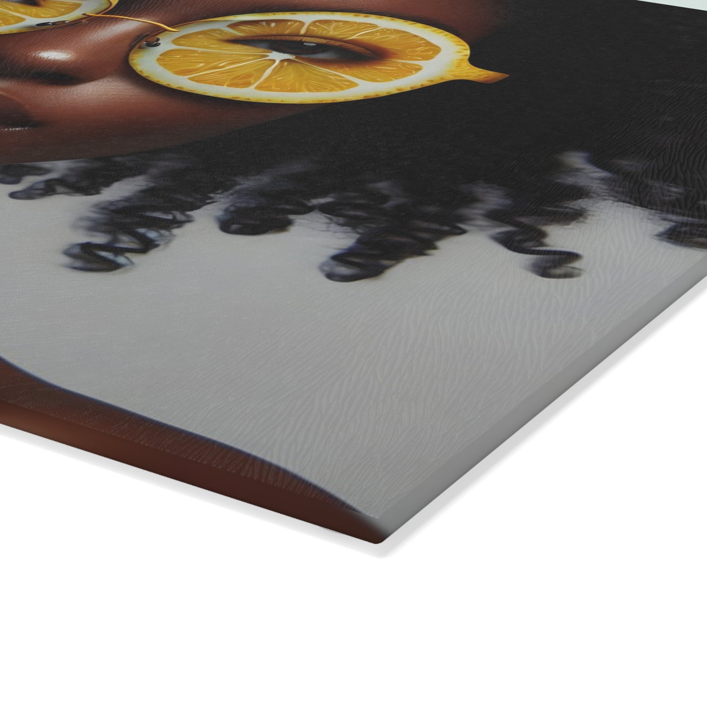 Glass Cutting Board - Velvet's View: The Lemon Delight Collection – 2017