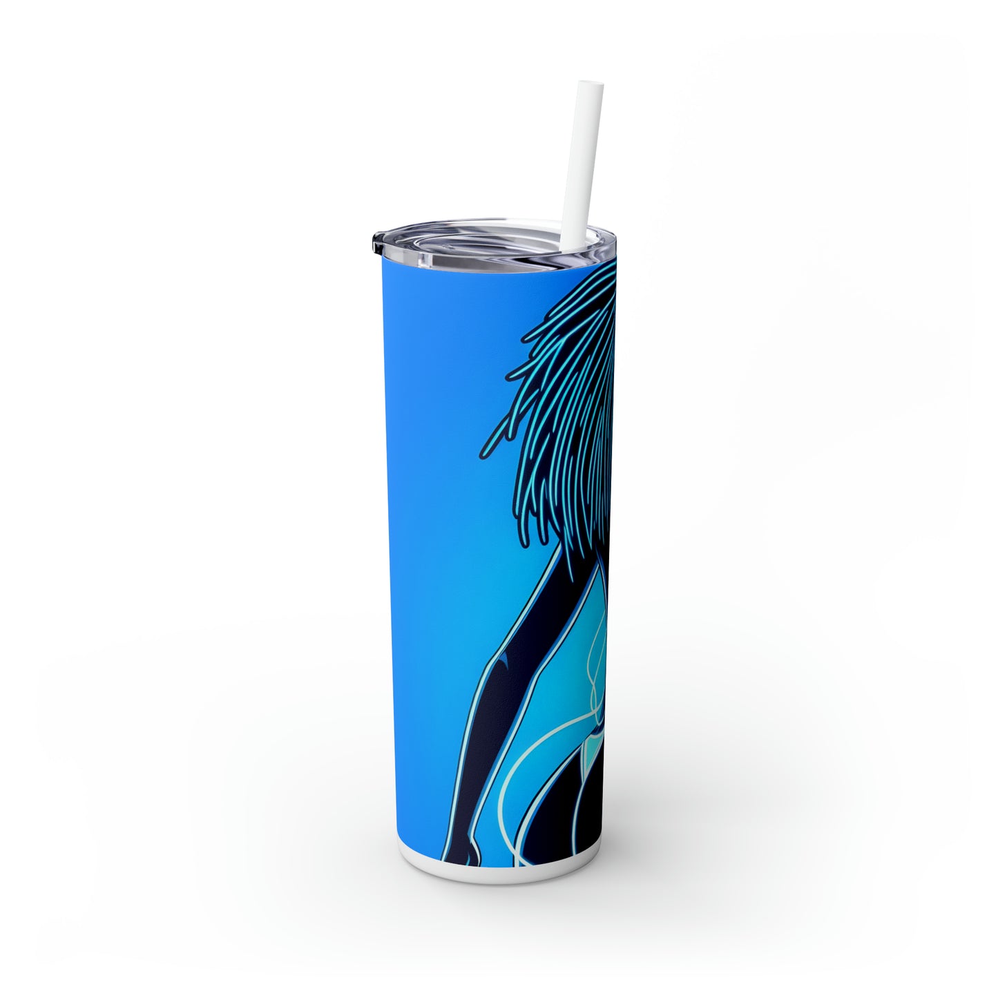 Skinny Tumbler with Straw, 20oz