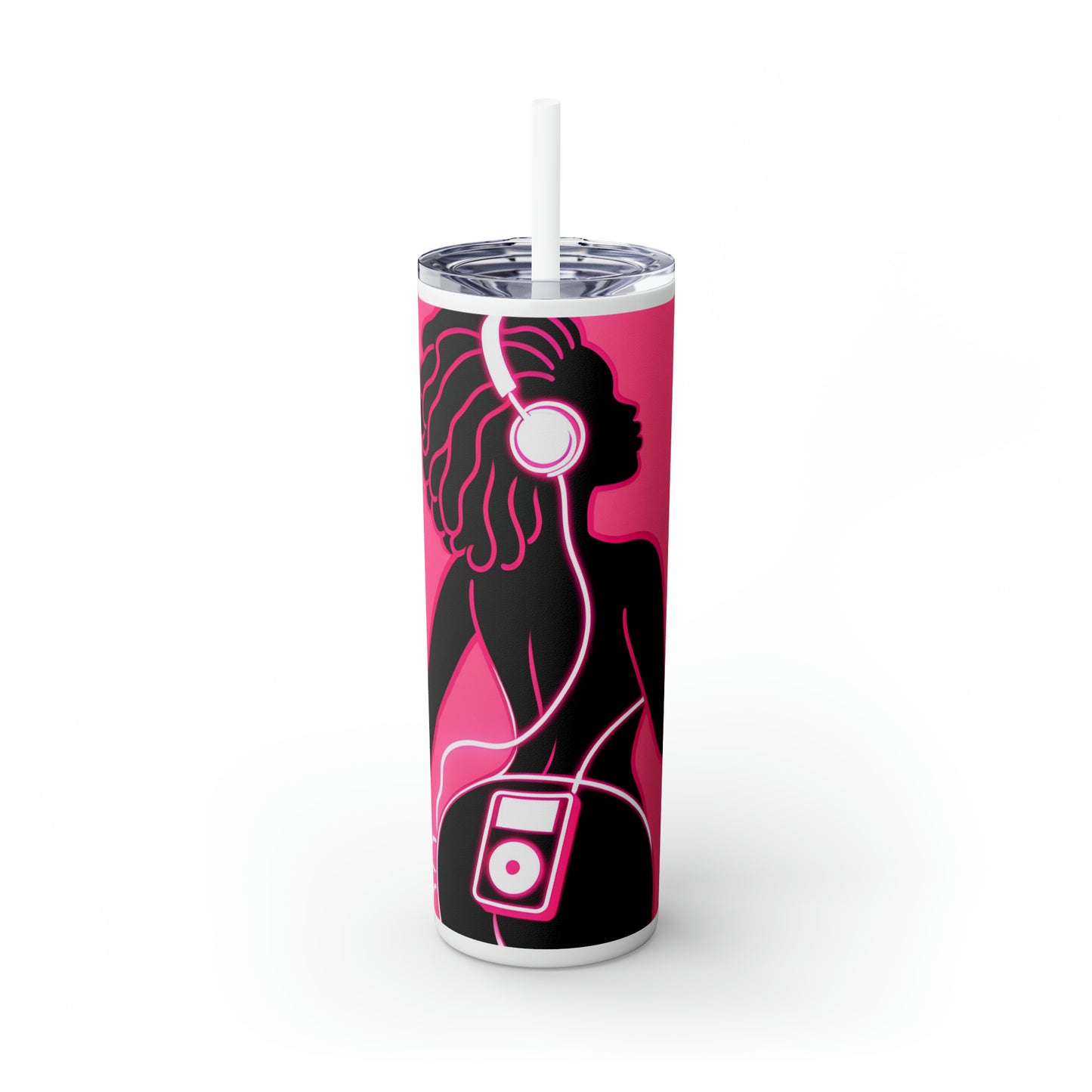 Skinny Tumbler with Straw, 20oz