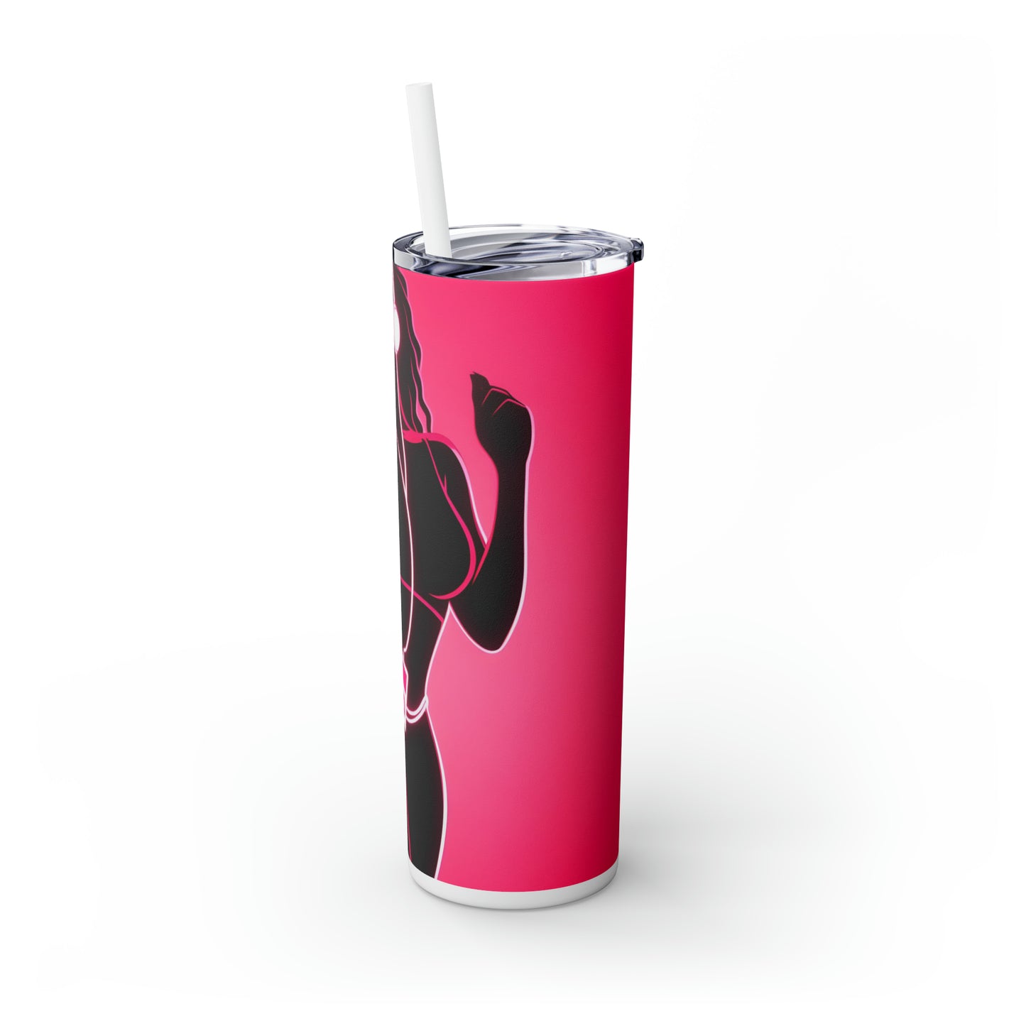 Skinny Tumbler with Straw, 20oz