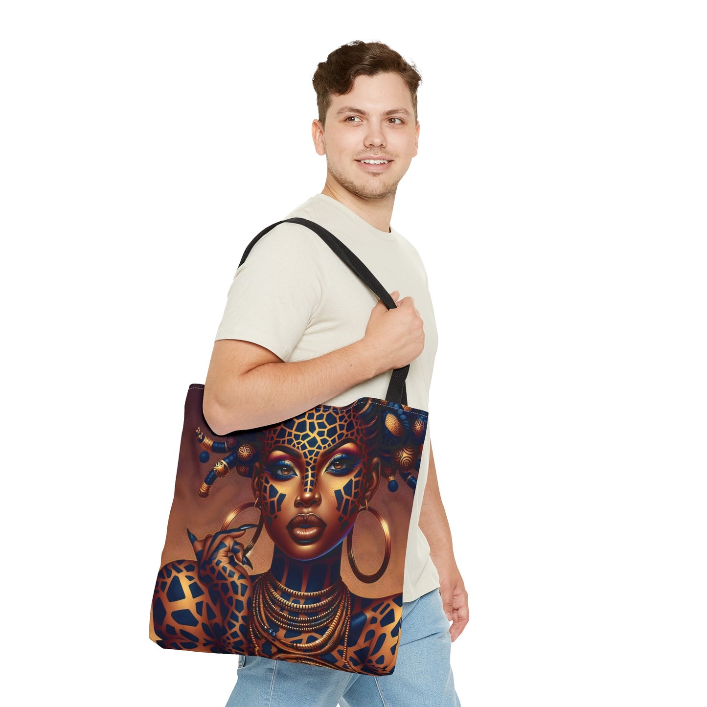 Regal Radiance Tote Bag Collection (AOP) - #2012