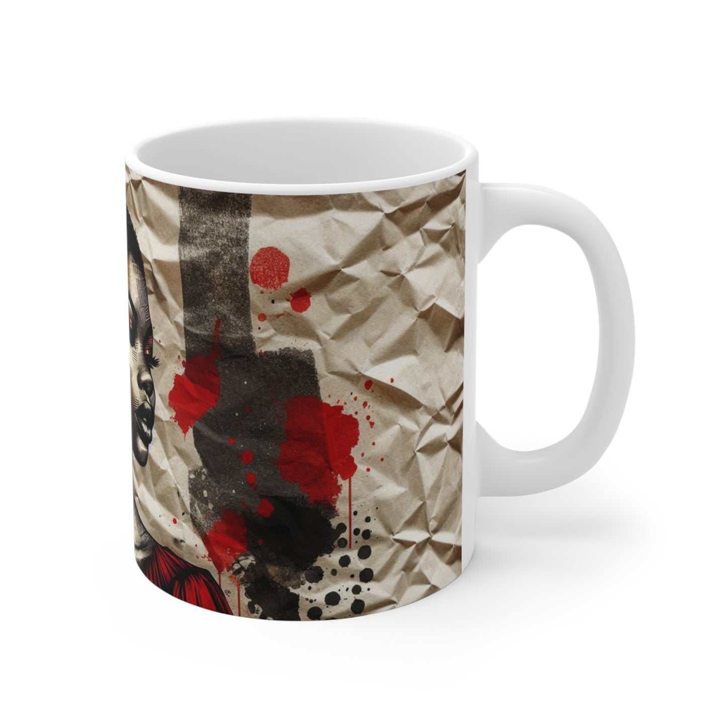 Bold Expressions: A Red and Black Journey Collection - Mug Collection - #2011