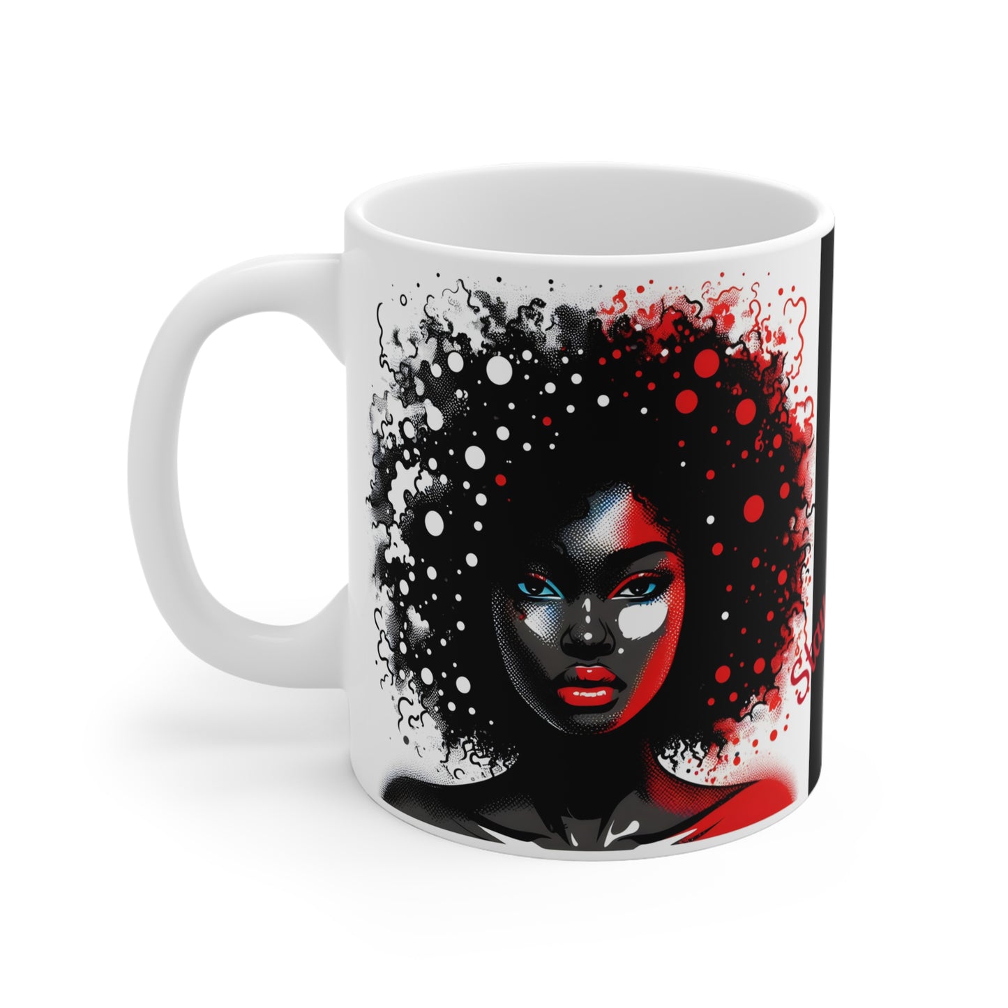 Mug Collection - Black Girl Art - Velvet's View - Vibrant Visions Collection