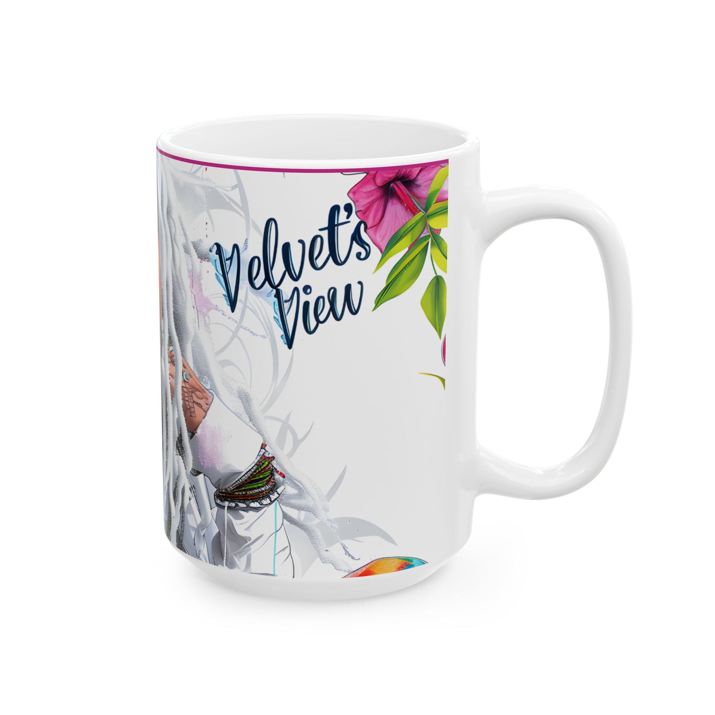 Serene Queens: A Collection of Regal Elegance - Ceramic Mug, (11oz, 15oz) - #2011