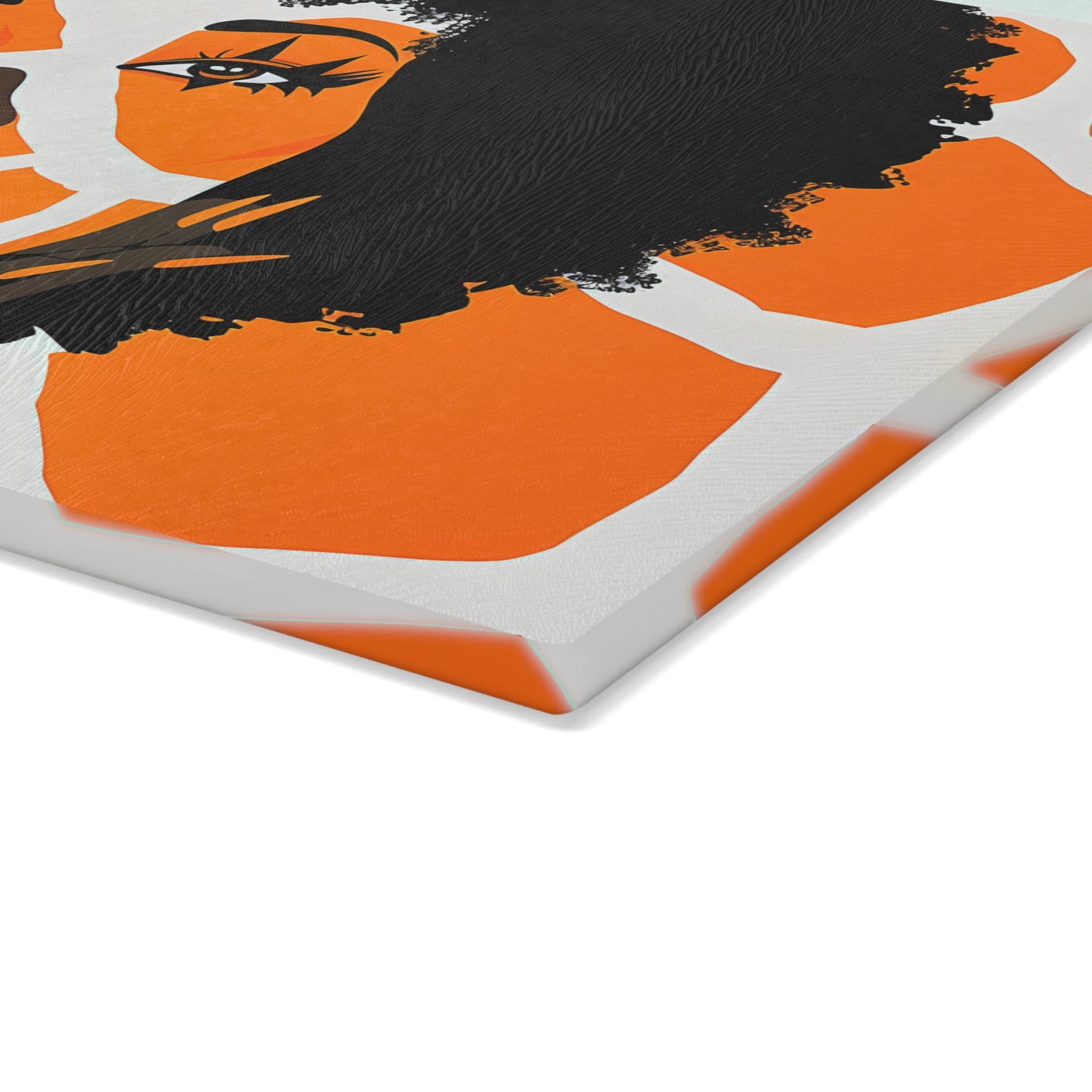 Giraffe Essence: A Fusion of Nature and Elegance Collection - Glass Cutting Board - #2011