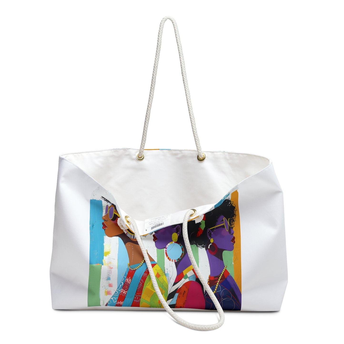 Weekender Bag - Afro Chic: A Celebration of Vibrant Elegance - #2012