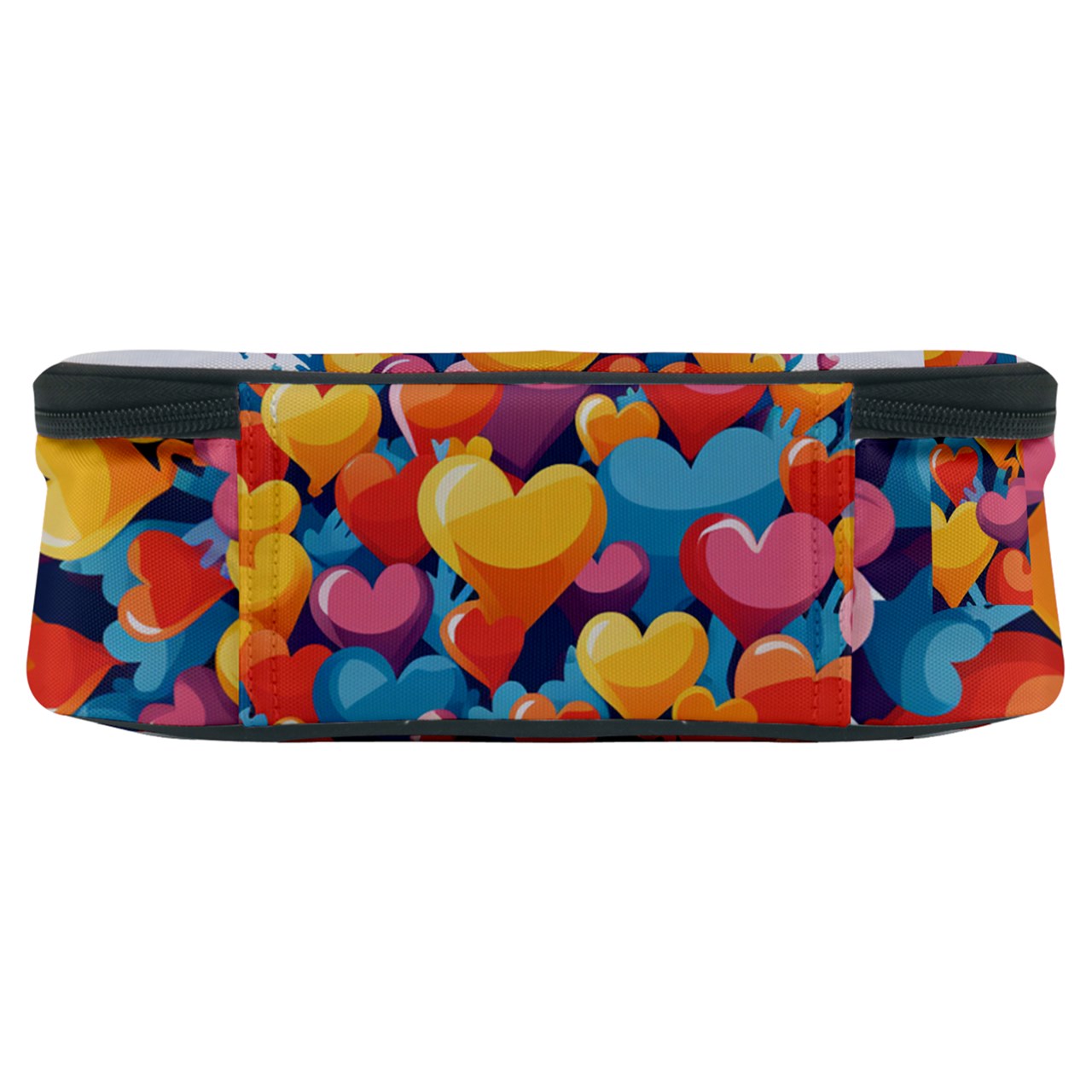 Radiant Hearts - #2012 Full Print Lunch Bag