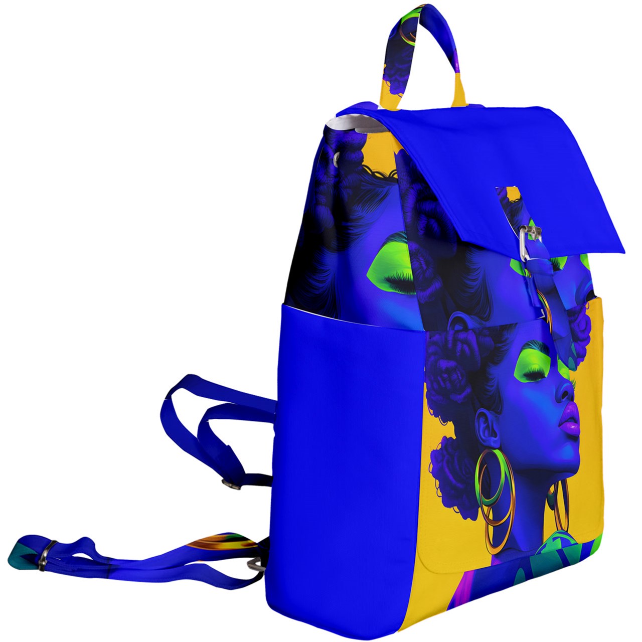 Vivid Visions: The Essence of Afro-Modernism Collection - Buckle Everyday Backpack - #2011