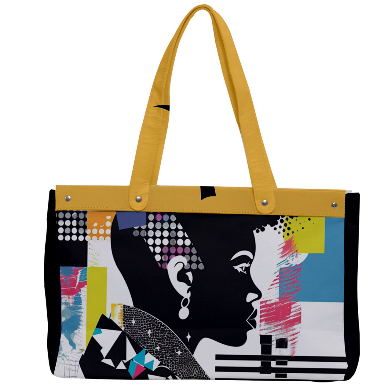 Vibrant Visions: Art-Inspired Elegance for Everyday Life Collection - Canvas Work Bag - #2012