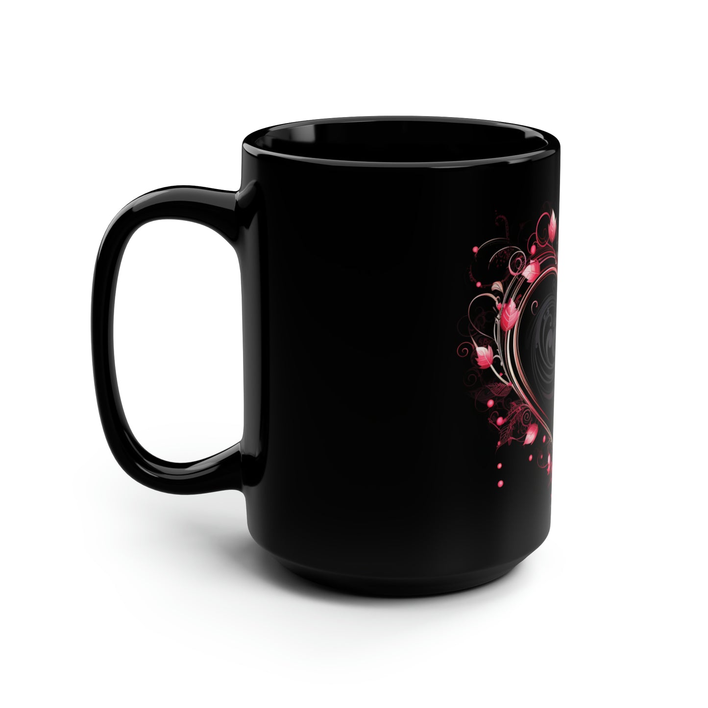 Black Mug, 15oz