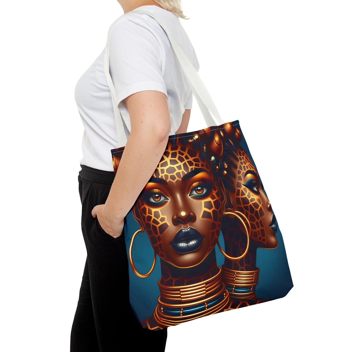 Regal Radiance Tote Bag Collection (AOP) - #2013