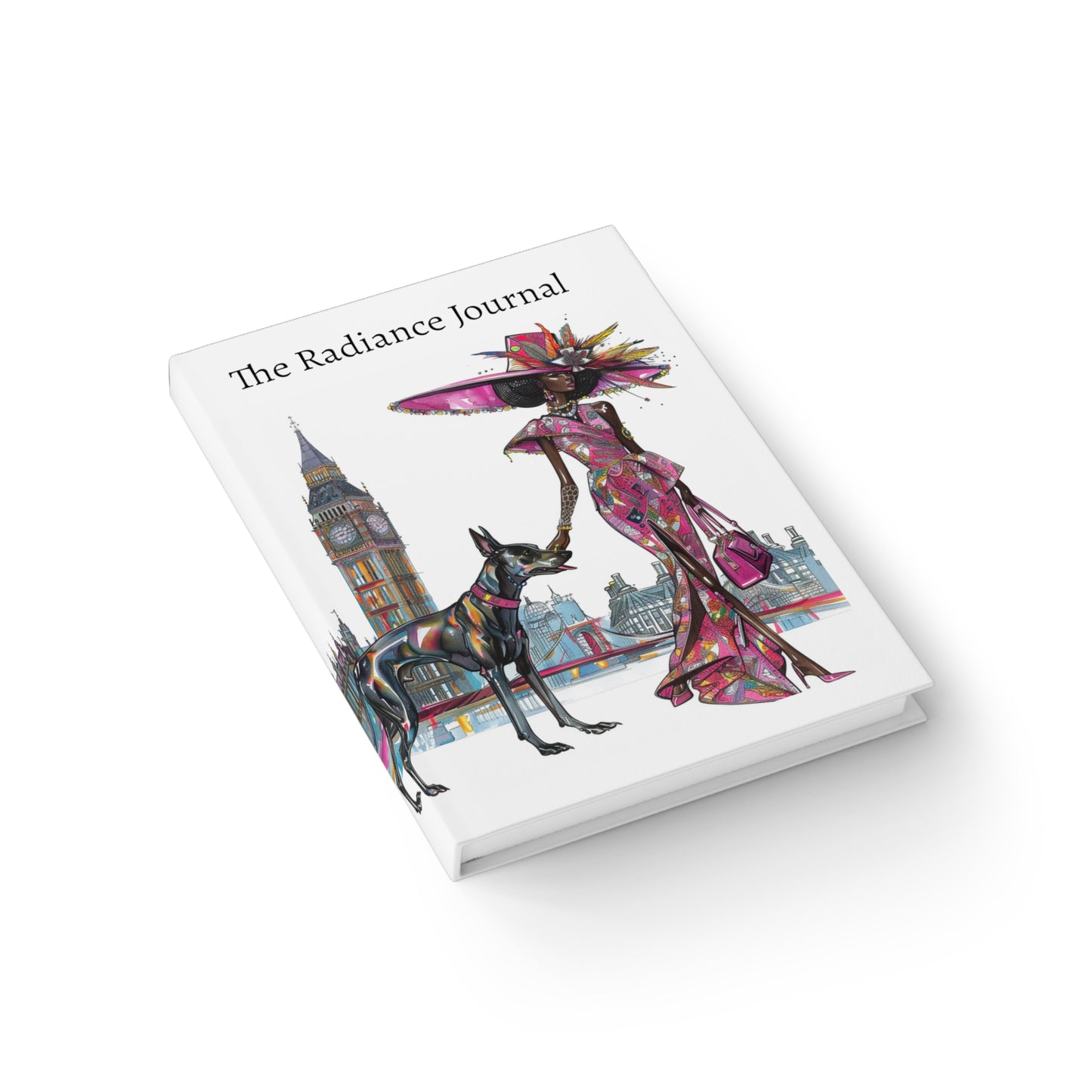 Velvets View - "Elegance on the Thames" Journal - Ruled Line
