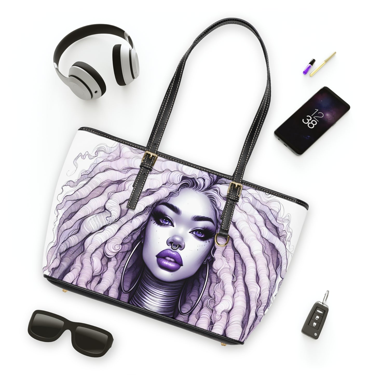 Ethereal Enchantment: Digital Art Collection - PU Leather Shoulder Bag - #2012