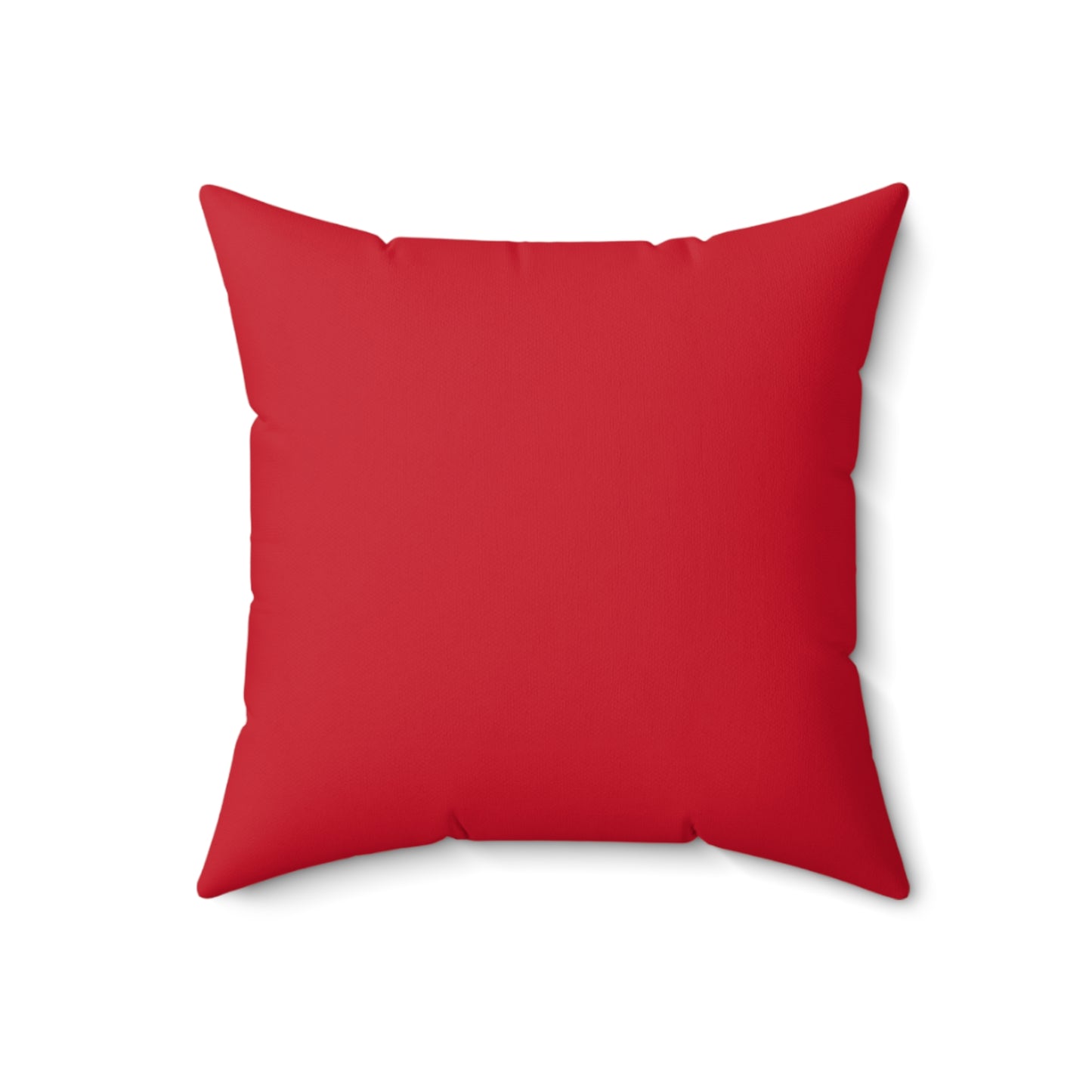 Spun Polyester Square Pillow - Black Girl Art - Velvet's View - Tribal Harmony - Red and Black Tribal Patterns –