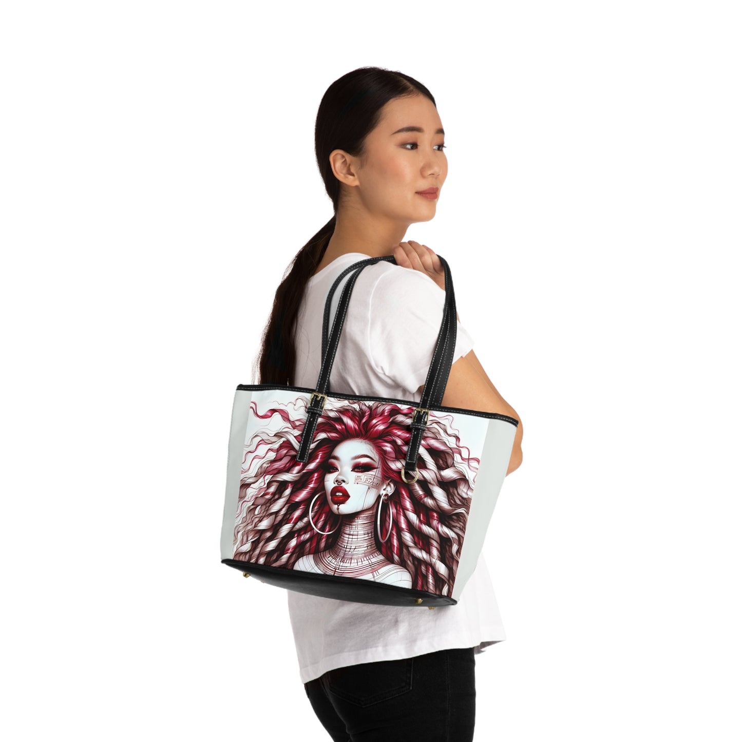 Ethereal Enchantment: Digital Art Collection - PU Leather Shoulder Bag - #2016