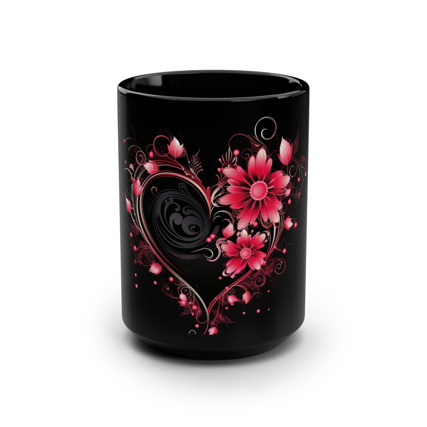 Black Mug, 15oz