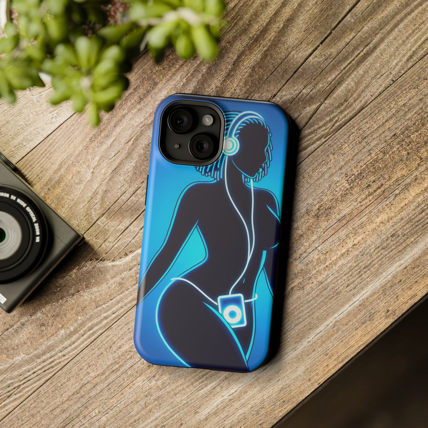 MagSafe Tough Phone Cases - Black Girl Art - Velvet's View