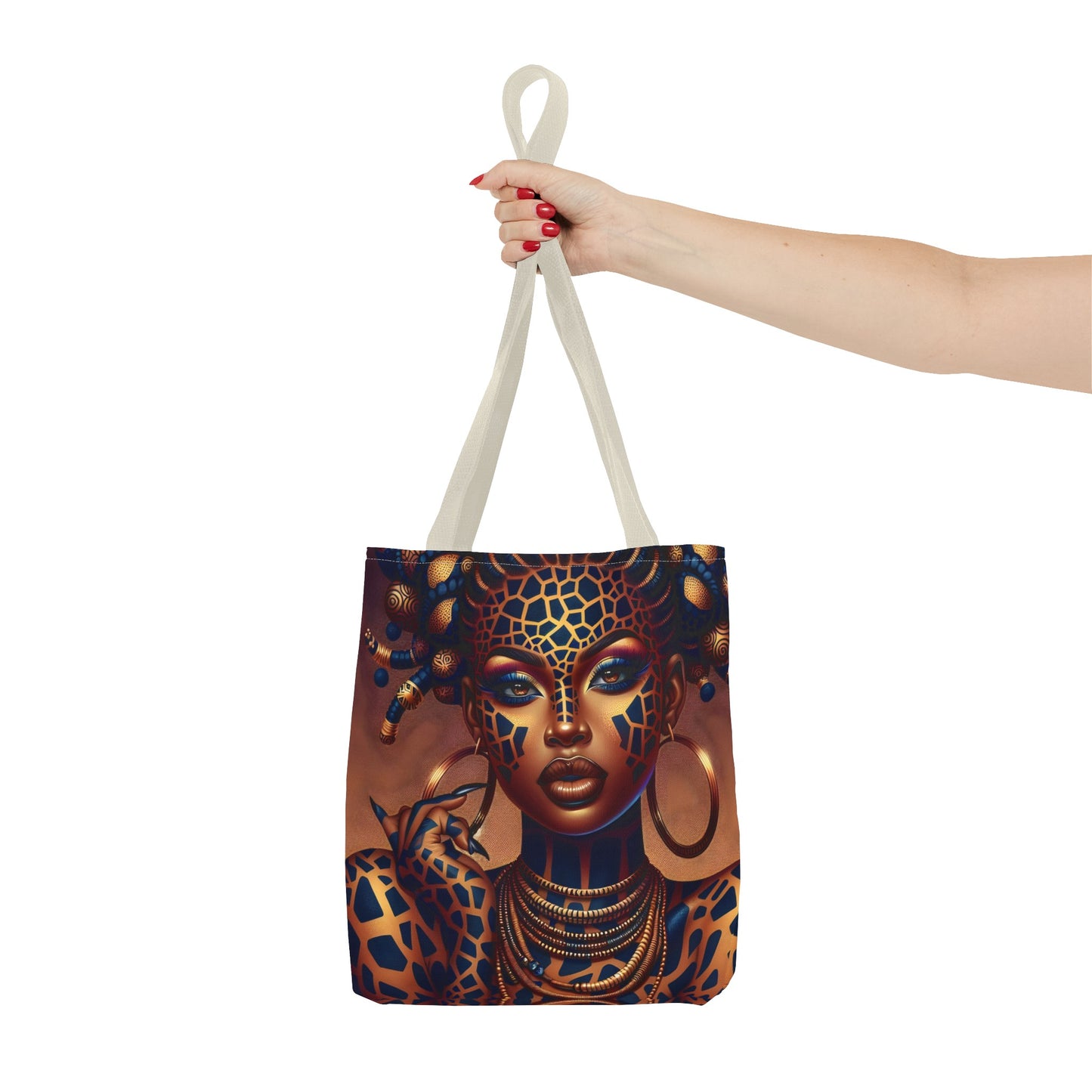 Regal Radiance Tote Bag Collection (AOP) - #2012