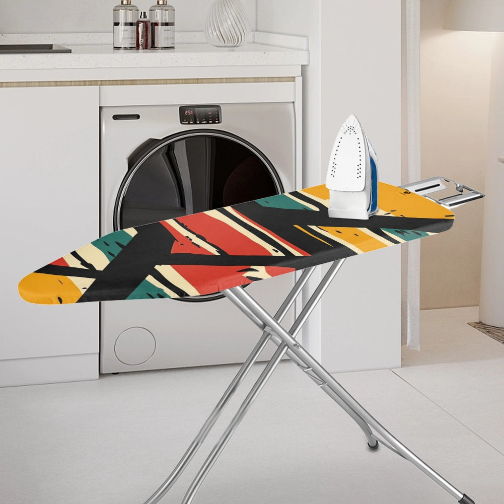 Ironing Board Cover - Velvet's View - Pop Vibrance Collection - Dynamic Patterns and Energetic Textures