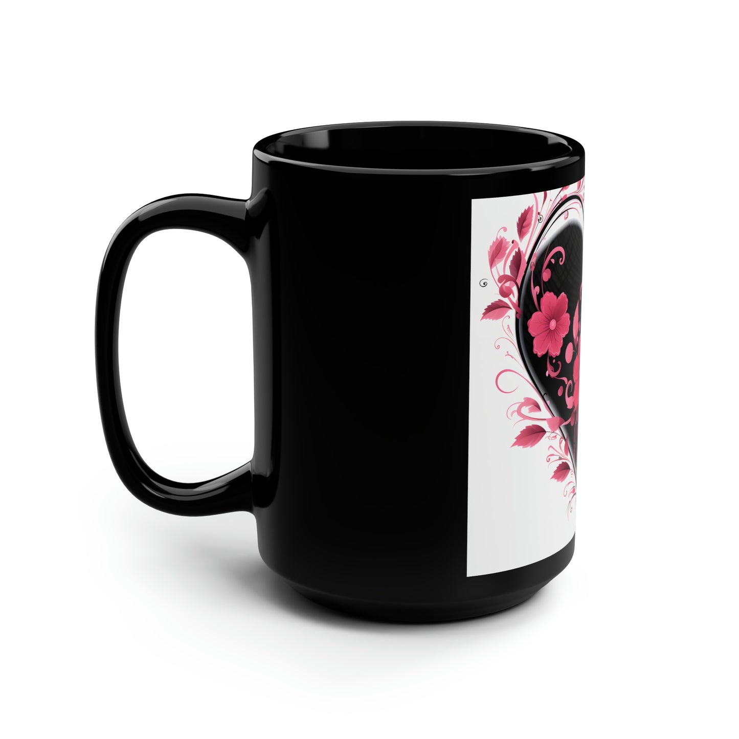 Black Mug, 15oz