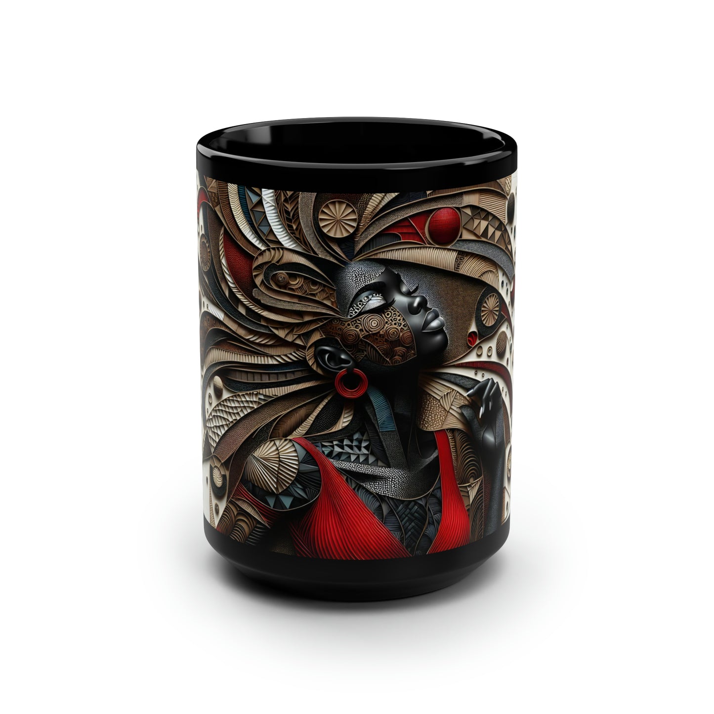 Black Mug, 15oz