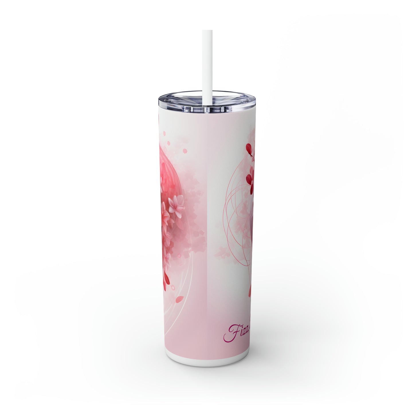 Skinny Tumbler with Straw, 20oz