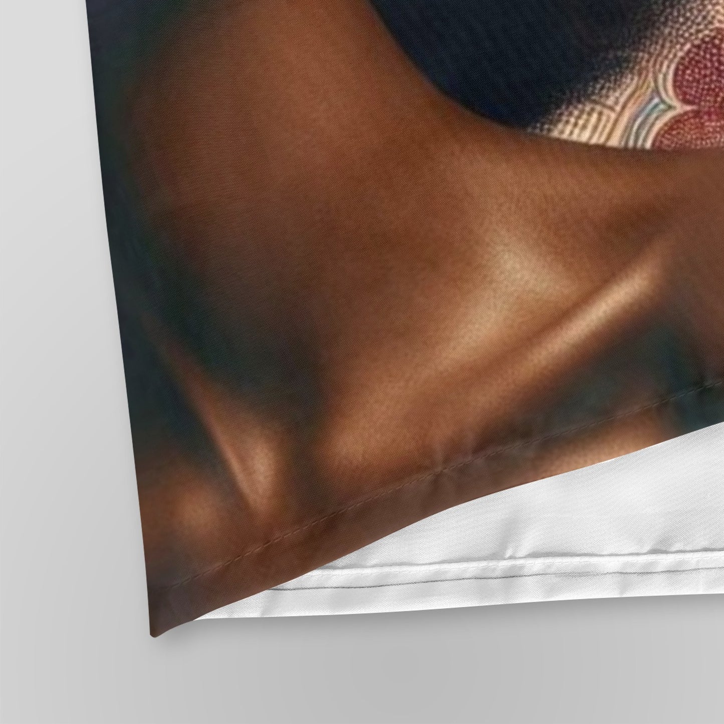 Shower Curtain - Black Girl Art - Velvet's View - Afro Radiance - A Celebration of Color and Culture -72"x84" 993