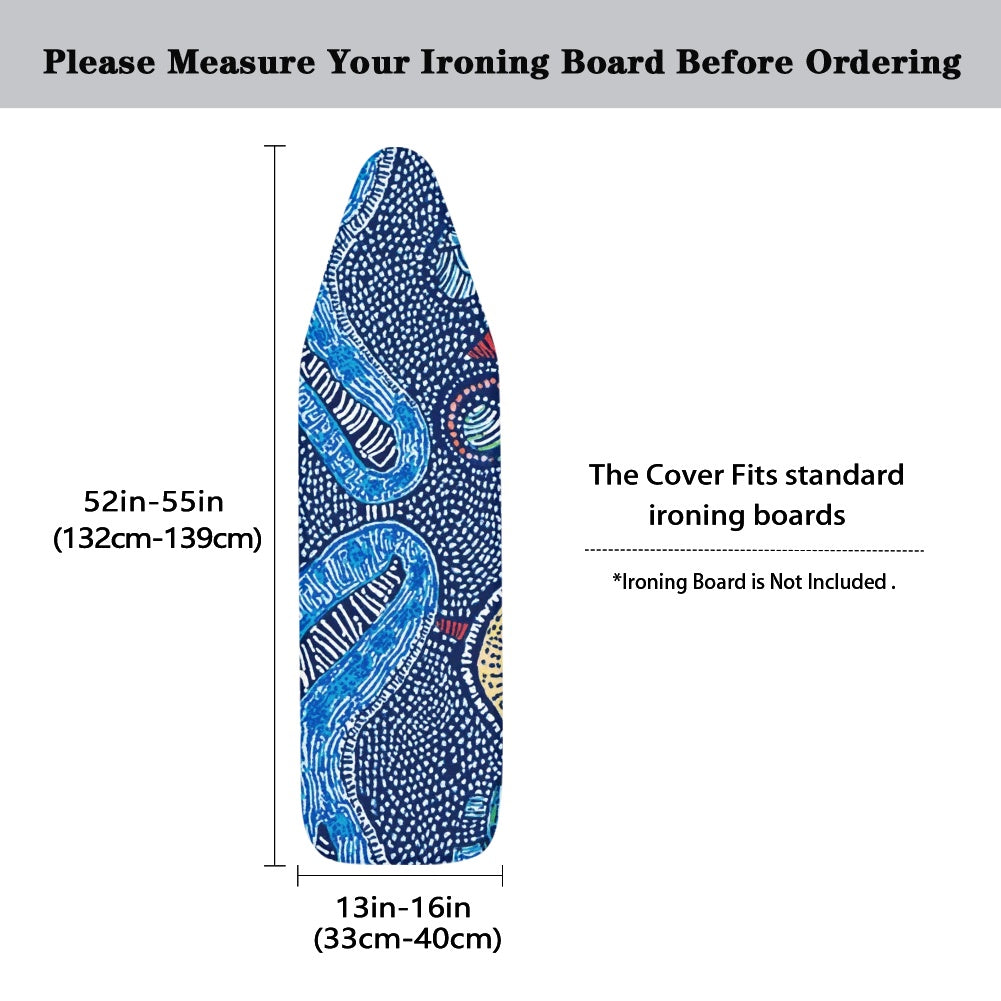 Ironing Board Cover - Velvet's View - African Sunrise Patterns Collection - Ironing Board Cover - #2015